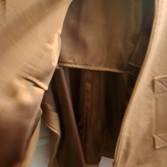 Simonton Says Swing Coat Size XL Tan Car Coat Womens - Picture 5 of 11